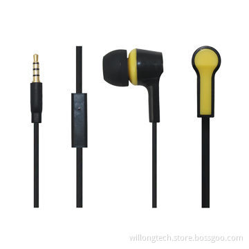 Wired earphone, 3.5mm jack plug for mobile phone, MP3, MP4